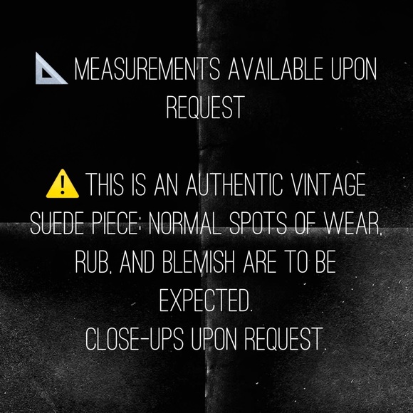 🖤 Authentic 1970s Suede 2-piece 🖤 - Picture 6 of 6